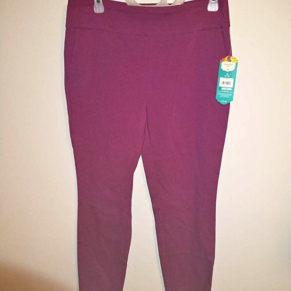 The Pioneer Woman womens millennium pant purple M 8/10 W-285 - Picture 2 of 3